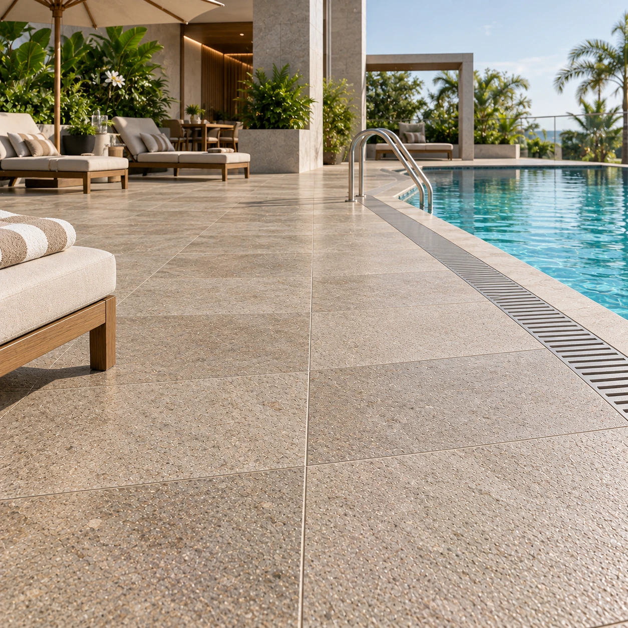 Pool Decks and Outdoor Leisure Areas